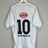 Shop 2002 SANTOS 'CHAMPIONS' HOME SHIRT (XL) UMBRO, classic football shirts, vintage football shirts & retro soccer jerseys at Cult Kits