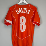 2004/06 NETHERLANDS DAVIDS #8 HOME SHIRT (S) NIKE