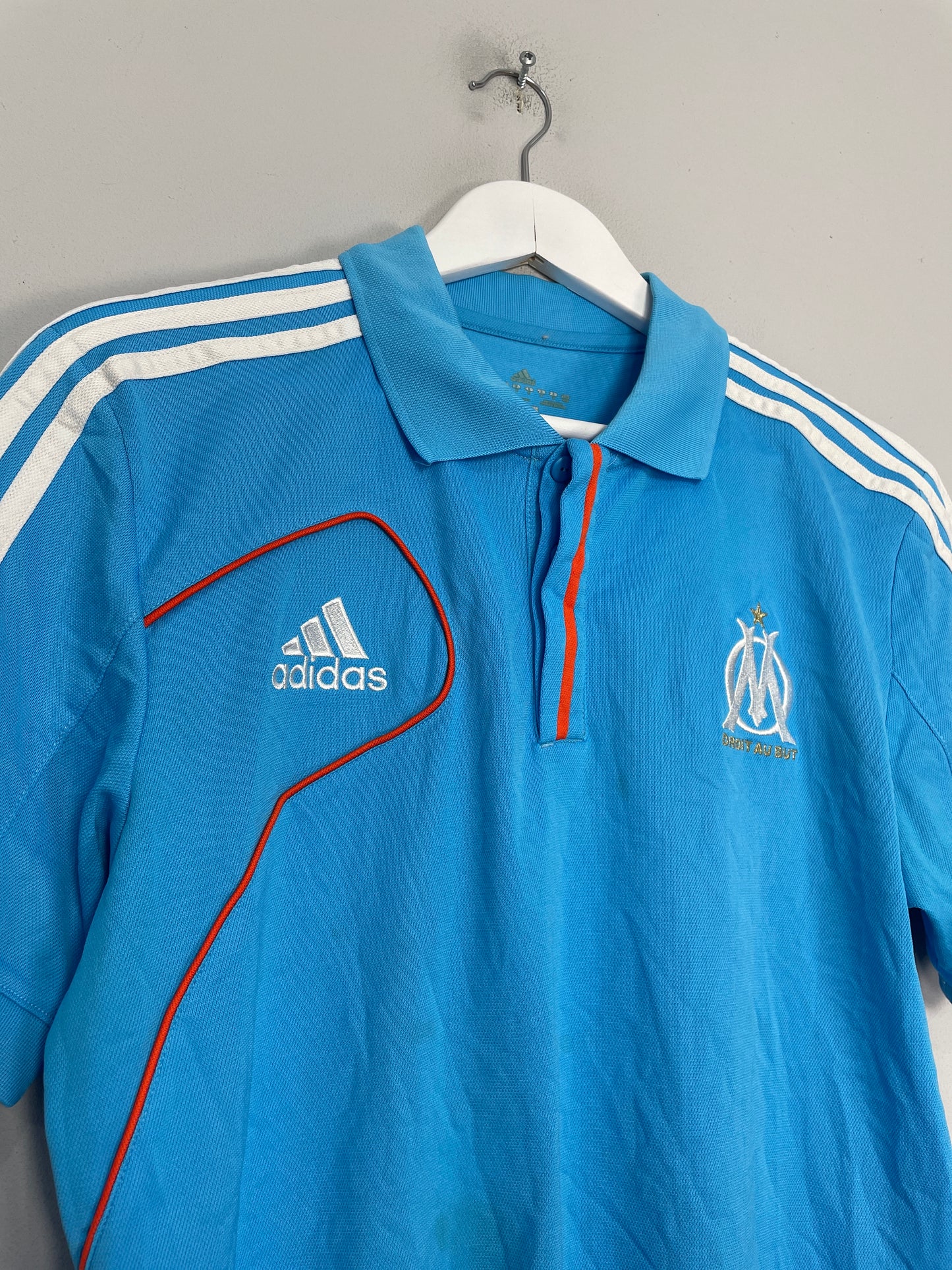 2012/13 MARSEILLE POLO SHIRT (M) ADIDAS