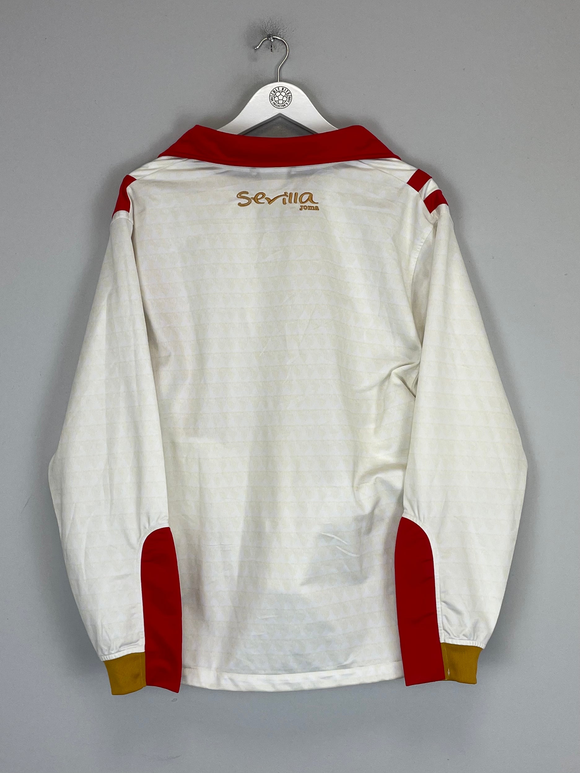 Shop 2008/09 SEVILLA TRACK JACKET (M) JOMA, classic football shirts, vintage football shirts & retro soccer jerseys at Cult Kits