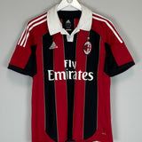 2012/13 AC MILAN PATO #9 HOME SHIRT (M) ADIDAS