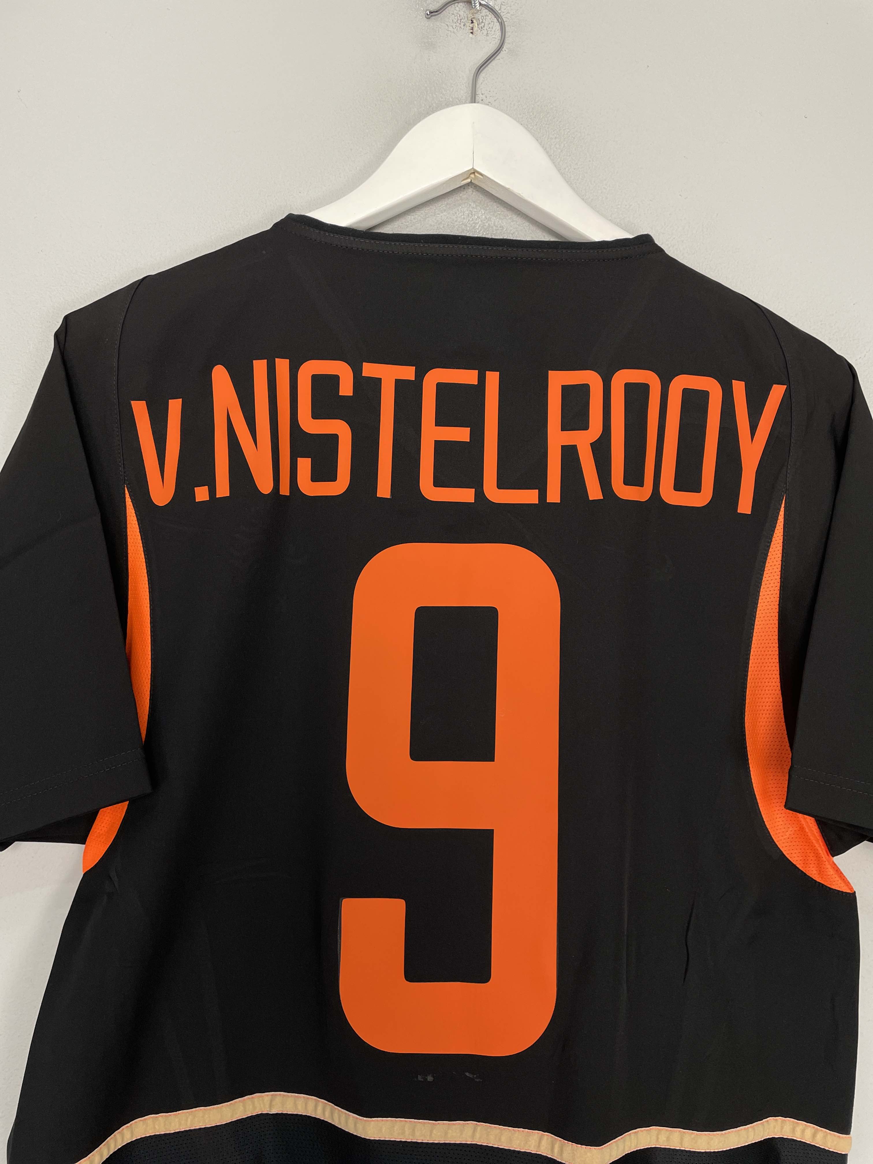 Shop 2002/04 NETHERLANDS V.NISTELROOY #9 AWAY SHIRT (S) NIKE, classic football shirts, vintage football shirts & retro soccer jerseys at Cult Kits