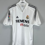 Shop 2005/06 REAL MADRID GUTI HAZ #14 HOME SHIRT (L) ADIDAS, classic football shirts, vintage football shirts & retro soccer jerseys at Cult Kits