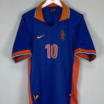 Shop 1997/98 NETHERLANDS SEEDORF #10 AWAY SHIRT (XL) NIKE, classic football shirts, vintage football shirts & retro soccer jerseys at Cult Kits