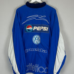 Shop 2000/04 PUEBLA TRAINING JACKET (XL) ATLETICA, classic football shirts, vintage football shirts & retro soccer jerseys at Cult Kits