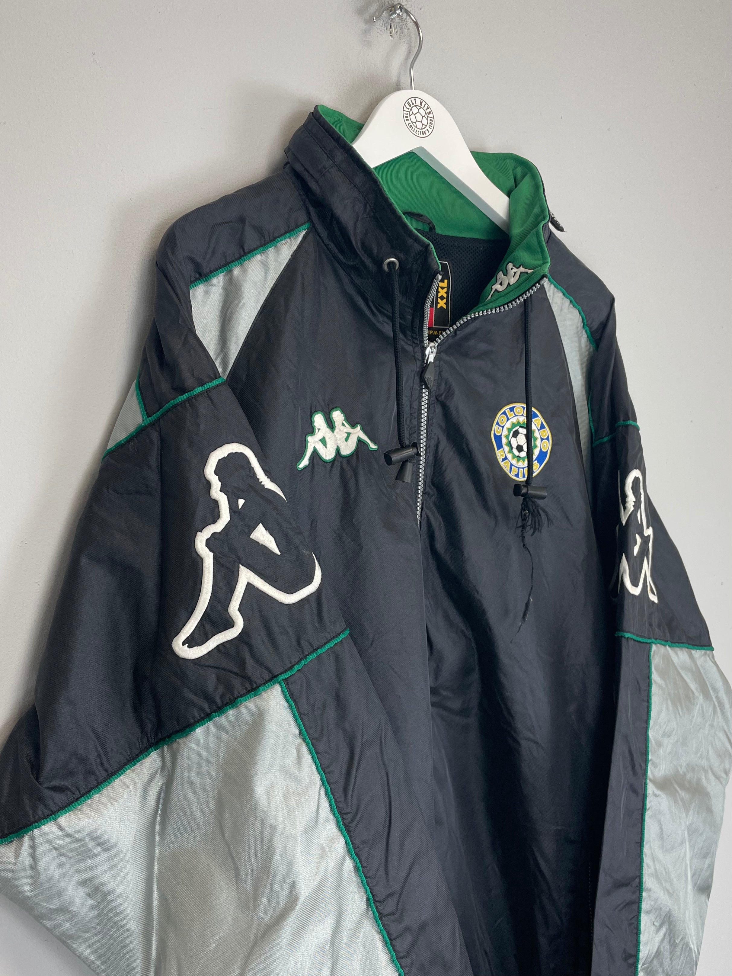 Shop 1999/00 COLORADO RAPIDS TRAINING JACKET (XXL) KAPPA, classic football shirts, vintage football shirts & retro soccer jerseys at Cult Kits