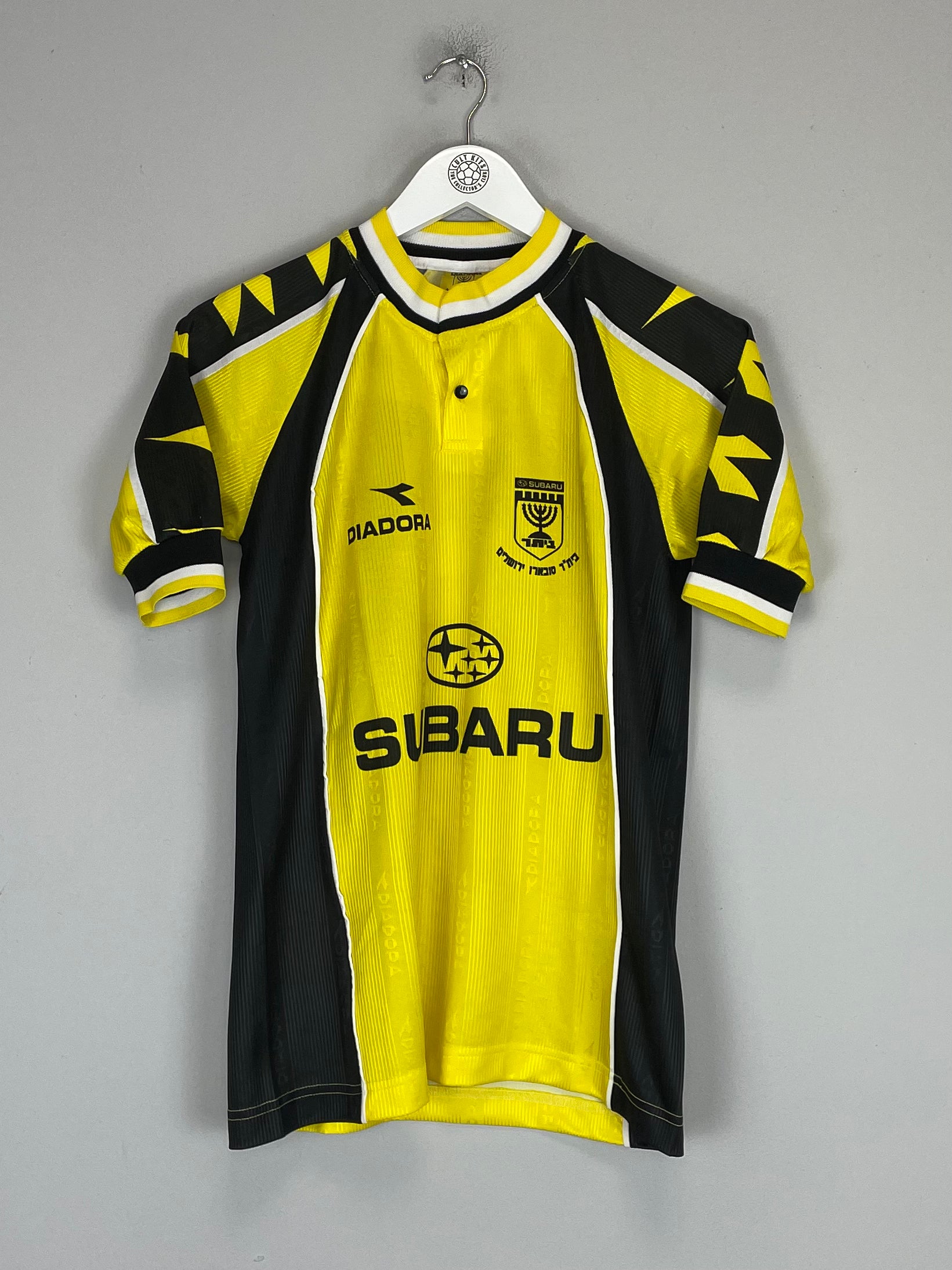2000/01 BEITAR JERUSALEM G.ROSSO #7 HOME SHIRT (XS) DIADORA – Cult 2000/01 BEITAR JERUSALEM G.ROSSO #7 HOME SHIRT (XS) DIADORA – Cult