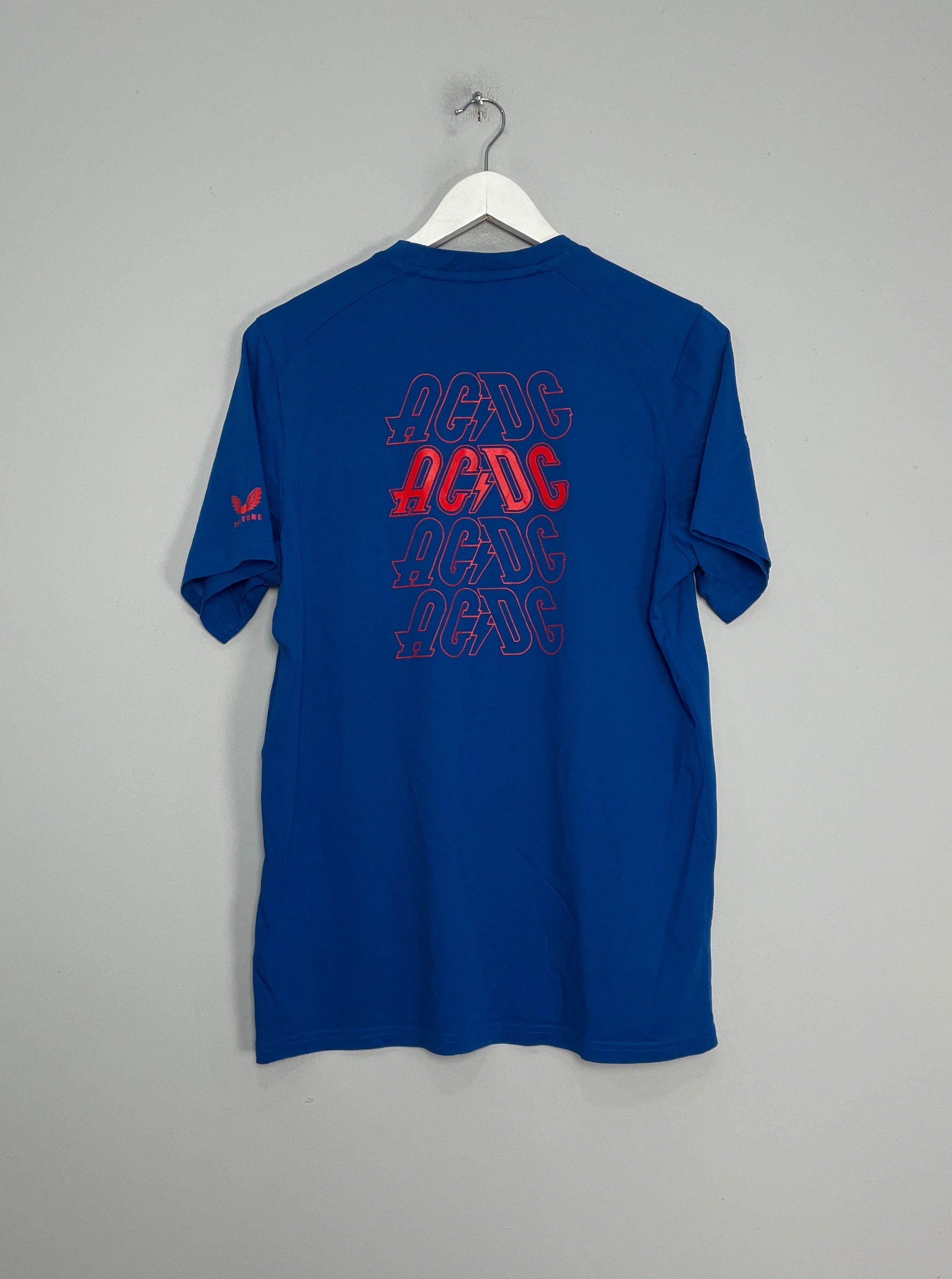 Shop 2023 RANGERS X ACDC TRAINING SHIRT (L) CASTORE, classic football shirts, vintage football shirts & retro soccer jerseys at Cult Kits