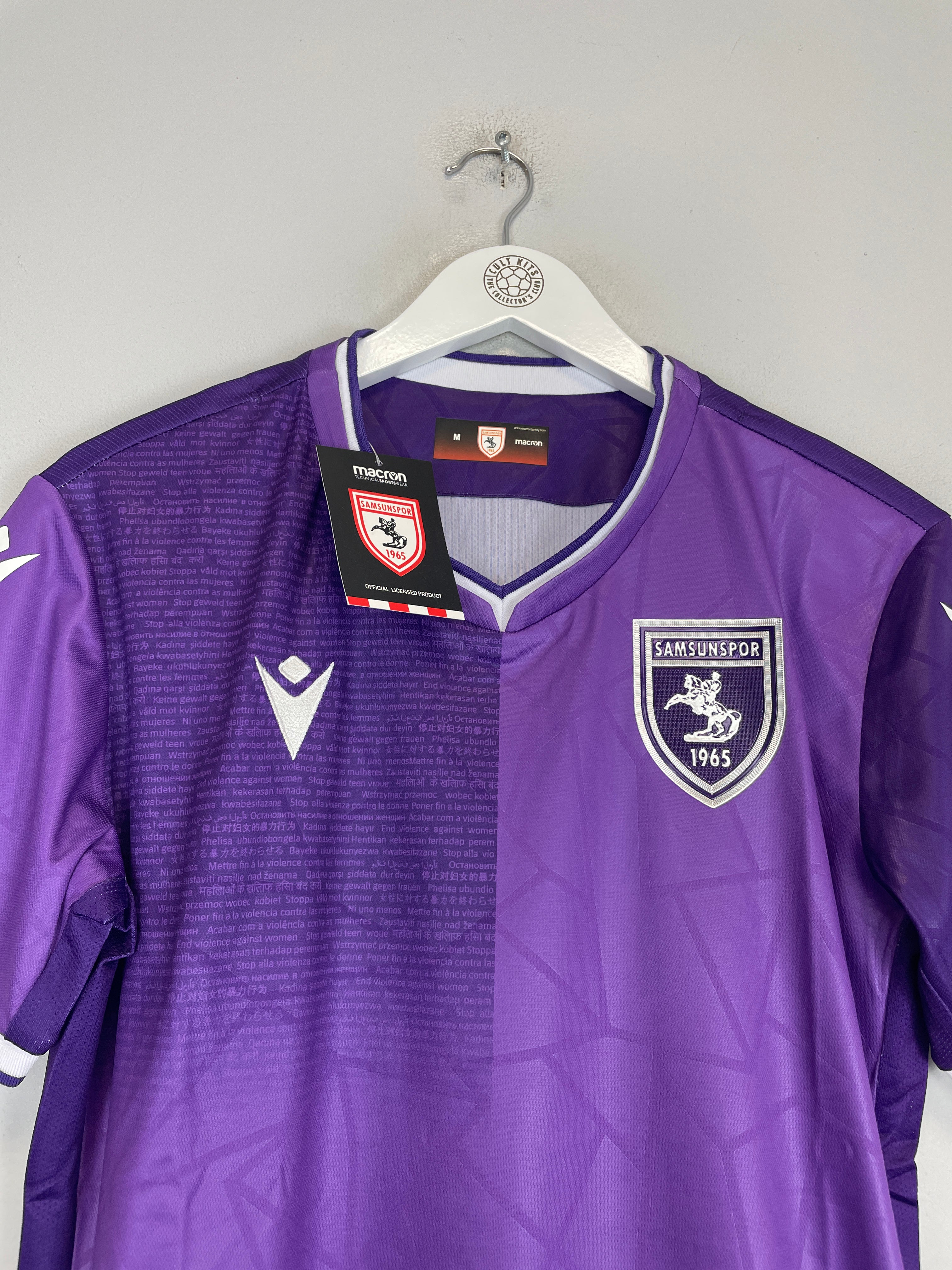 Shop 2021/22 Samsunspor *BNWT* Third Shirt (Multiple) Macron, classic football shirts, vintage football shirts & retro soccer jerseys at Cult Kits