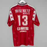 Shop 1998/99 ROYAL EXCEL MOUSCRON #13 HOME SHIRT (L) KELME, classic football shirts, vintage football shirts & retro soccer jerseys at Cult Kits