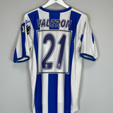 2006/07 DEPORTIVO LA CORUNA VALERON #21 HOME SHIRT (L) JOMA
