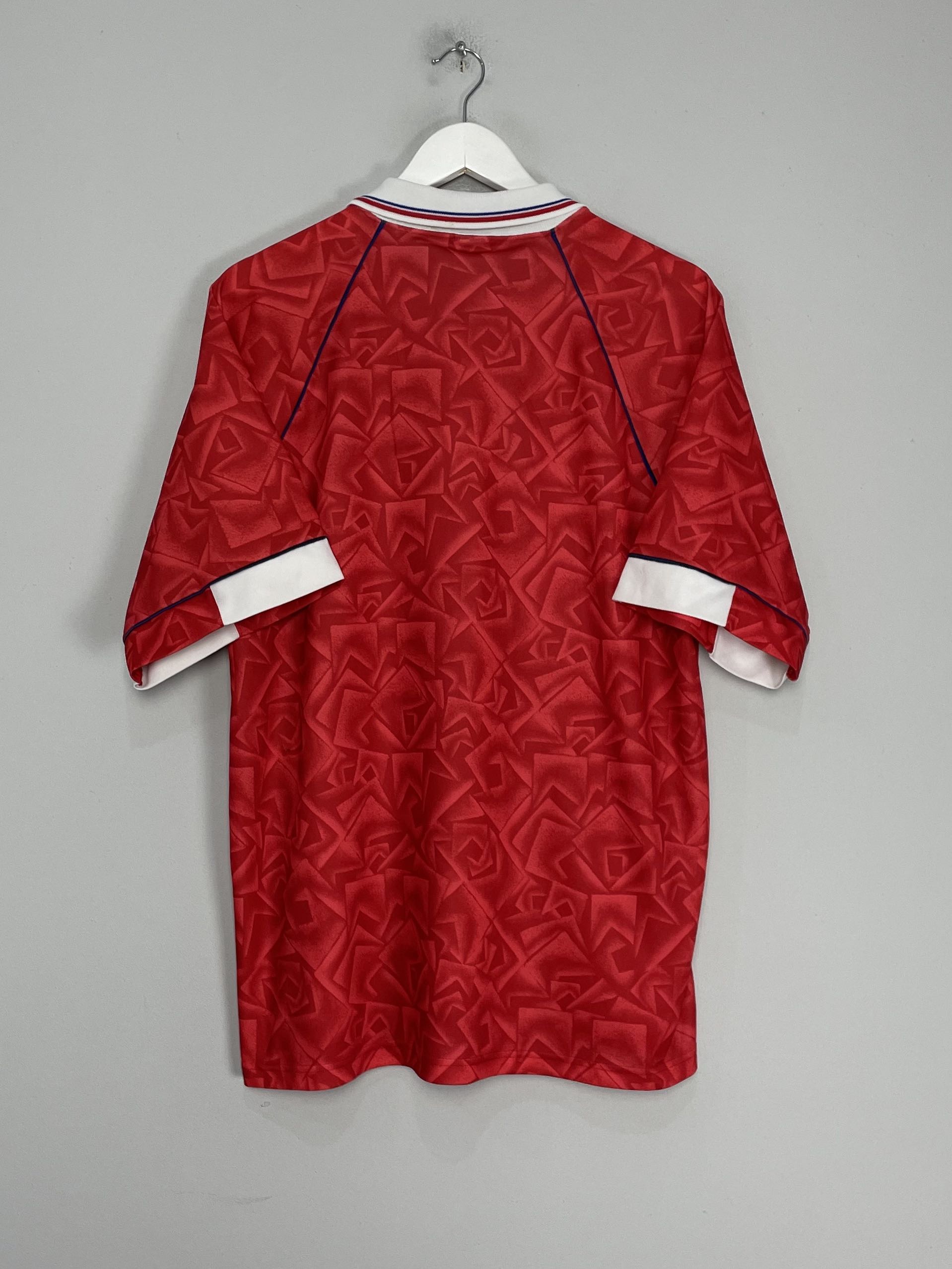 Shop 1992/93 CARDIFF CITY AWAY SHIRT (XL) BLUEBIRDS, classic football shirts, vintage football shirts & retro soccer jerseys at Cult Kits