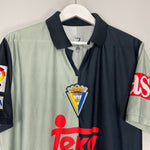 Shop 2007/08 CADIZ AWAY SHIRT (L) OM, classic football shirts, vintage football shirts & retro soccer jerseys at Cult Kits