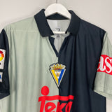 Shop 2007/08 CADIZ AWAY SHIRT (L) OM, classic football shirts, vintage football shirts & retro soccer jerseys at Cult Kits