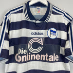 Shop 1997/98 HERTHA BERLIN HOME SHIRT (XL) ADIDAS, classic football shirts, vintage football shirts & retro soccer jerseys at Cult Kits