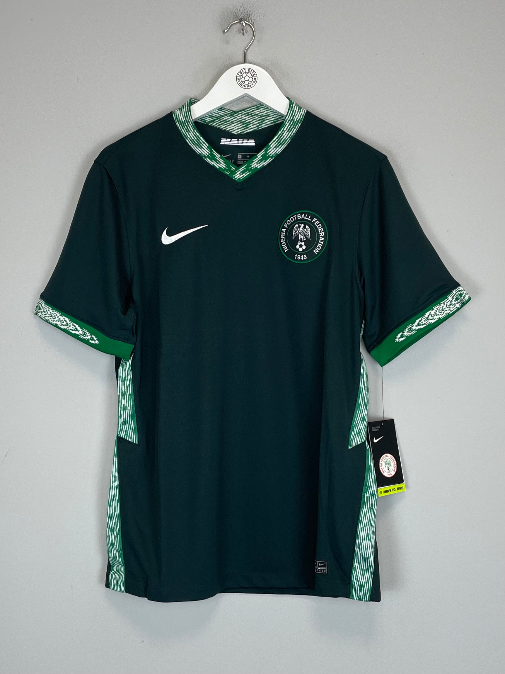 Shop 2020/21 NIGERIA *BNWT* AWAY SHIRT (M) NIKE, classic football shirts, vintage football shirts & retro soccer jerseys at Cult Kits