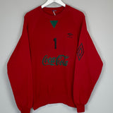 1990'S MEXICO #1 TRAINING JUMPER (M) UMBRO