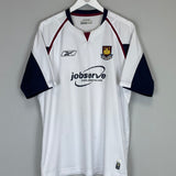 2005/06 WEST HAM AWAY SHIRT (L) REEBOK