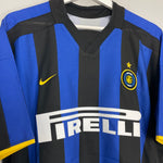 Shop 2002/03 INTER MILAN BATISTUTA #19 HOME SHIRT (XL) NIKE, classic football shirts, vintage football shirts & retro soccer jerseys at Cult Kits