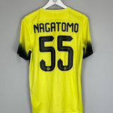 2015/16 INTER MILAN NAGATOMO #55 THIRD SHIRT (M) NIKE