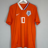 2008/10 NETHERLANDS SNEIJDER #10 HOME SHIRT (L) NIKE
