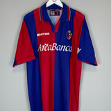 2001/02 BOLOGNA CRUZ #9 HOME SHIRT (XL) MACRON