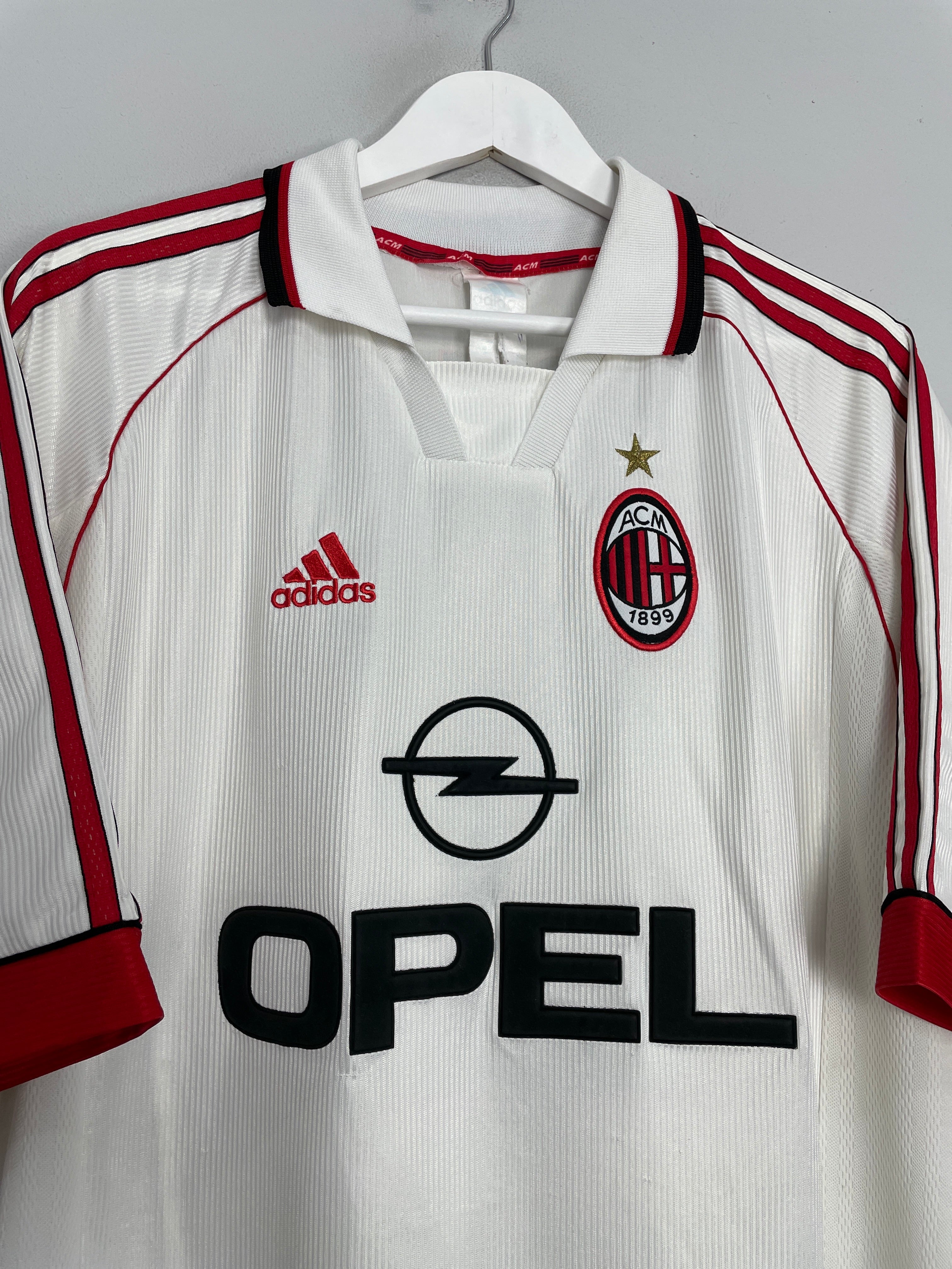 Shop 1998/99 AC MILAN BIERHOFF #20 AWAY SHIRT (XL) ADIDAS, classic football shirts, vintage football shirts & retro soccer jerseys at Cult Kits