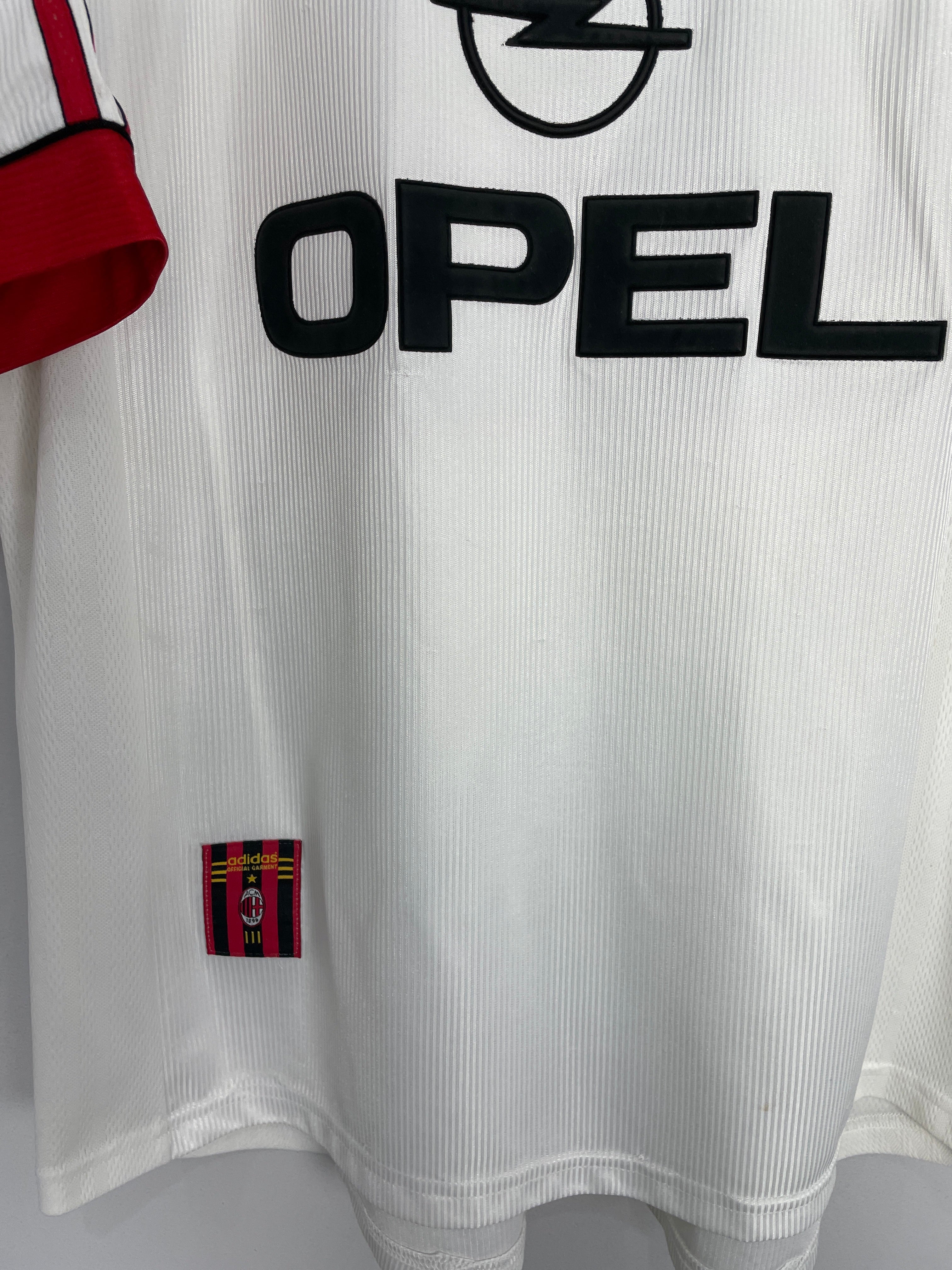 Shop 1998/99 AC MILAN BIERHOFF #20 AWAY SHIRT (XL) ADIDAS, classic football shirts, vintage football shirts & retro soccer jerseys at Cult Kits