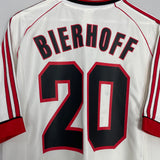 Shop 1998/99 AC MILAN BIERHOFF #20 AWAY SHIRT (XL) ADIDAS, classic football shirts, vintage football shirts & retro soccer jerseys at Cult Kits