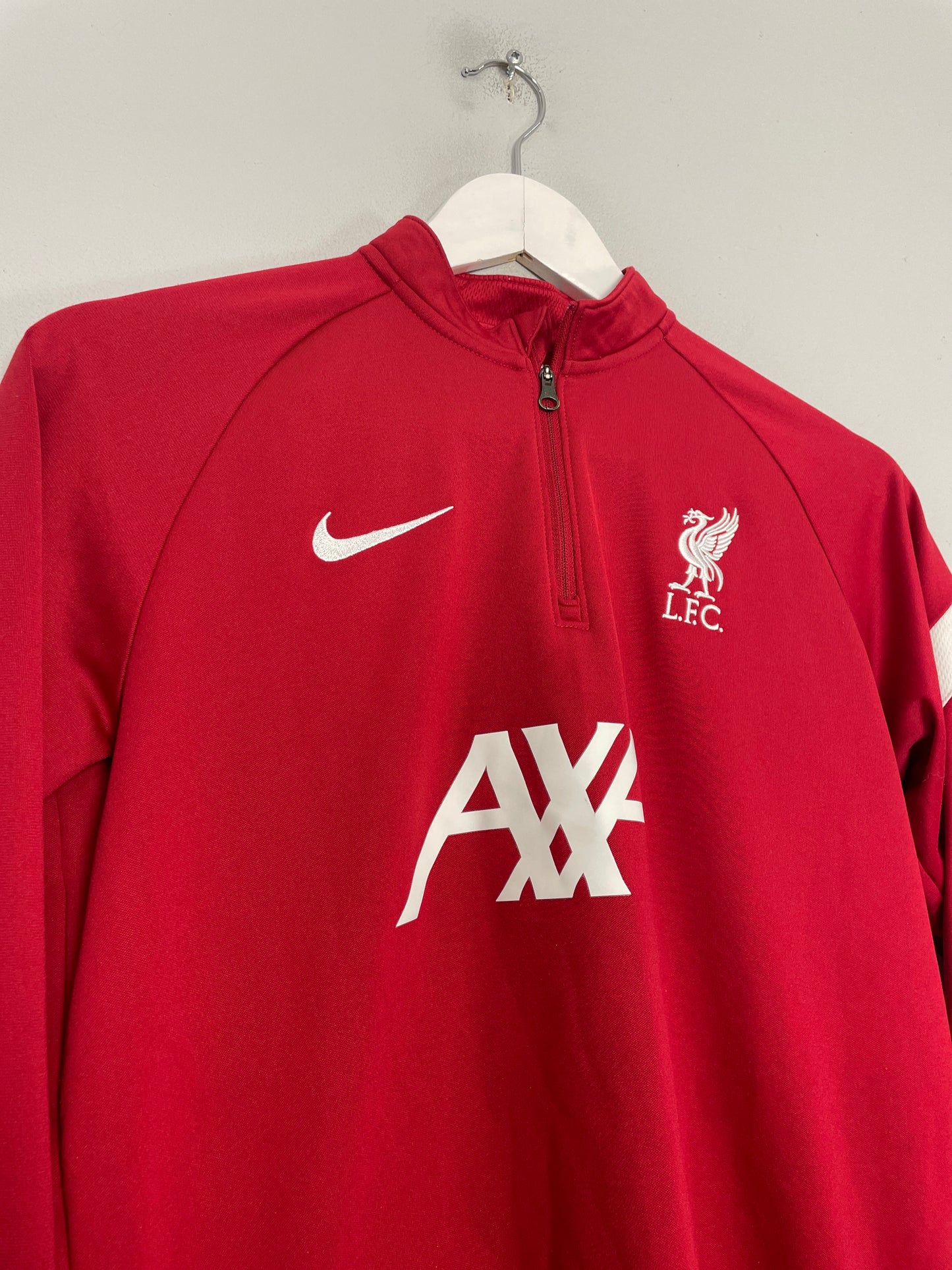 2020/21 LIVERPOOL 1/4 ZIP DRILL TOP (XL.KIDS) NIKE