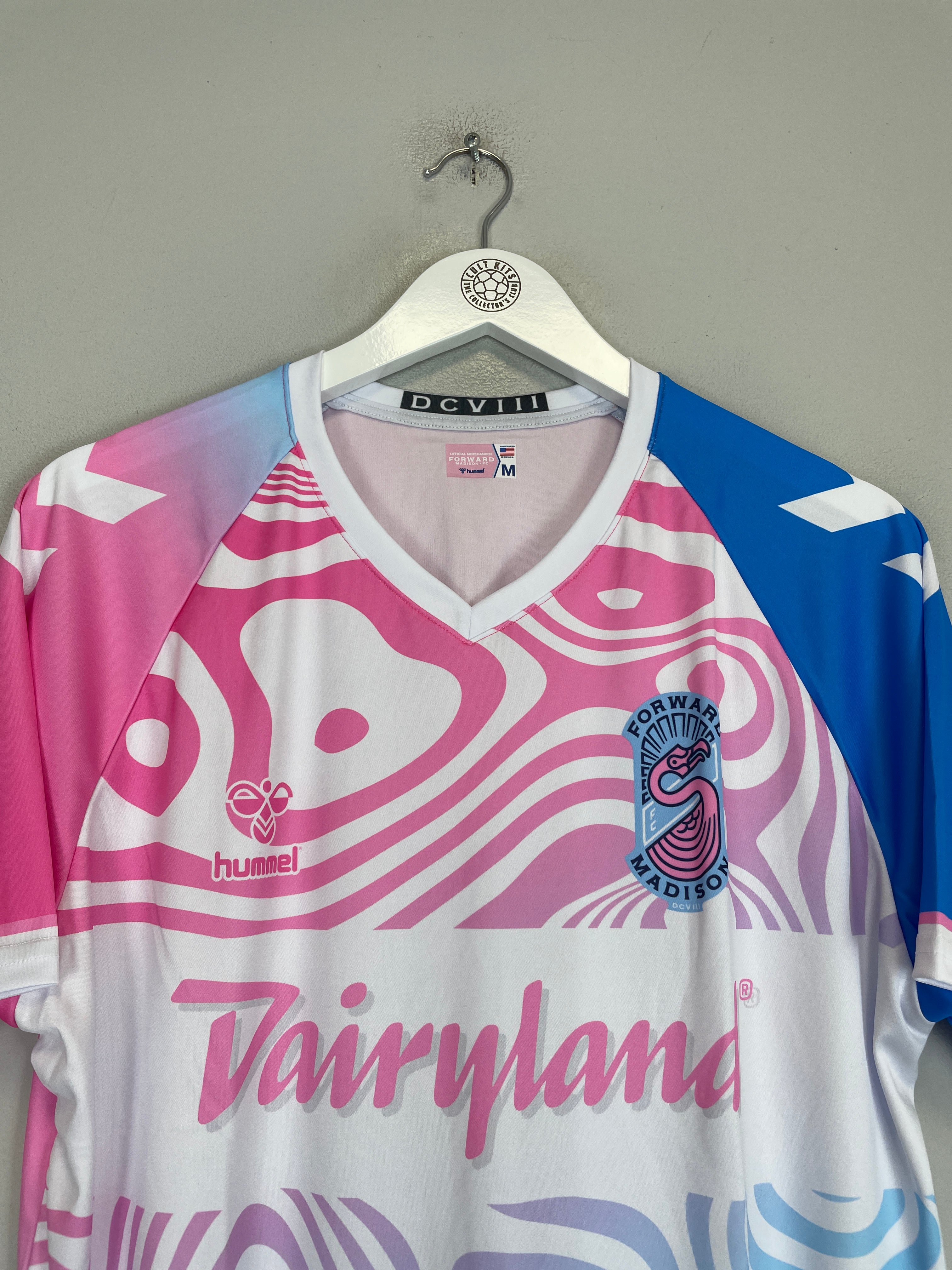 Shop 2023 FORWARD MADISON PRE MATCH SHIRT (M) HUMMEL, classic football shirts, vintage football shirts & retro soccer jerseys at Cult Kits