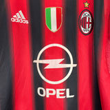 Shop 2004/05 AC MILAN KAKA #22 *PLAYER ISSUE* C/L HOME SHIRT (M) ADIDAS, classic football shirts, vintage football shirts & retro soccer jerseys at Cult Kits