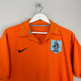Shop 2006/08 NETHERLANDS HOME SHIRT (M) NIKE, classic football shirts, vintage football shirts & retro soccer jerseys at Cult Kits