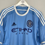 Shop 2015/16 NEW YORK CITY LAMPARD #8 HOME SHIRT (L) ADIDAS, classic football shirts, vintage football shirts & retro soccer jerseys at Cult Kits