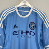 Shop 2015/16 NEW YORK CITY LAMPARD #8 HOME SHIRT (L) ADIDAS, classic football shirts, vintage football shirts & retro soccer jerseys at Cult Kits