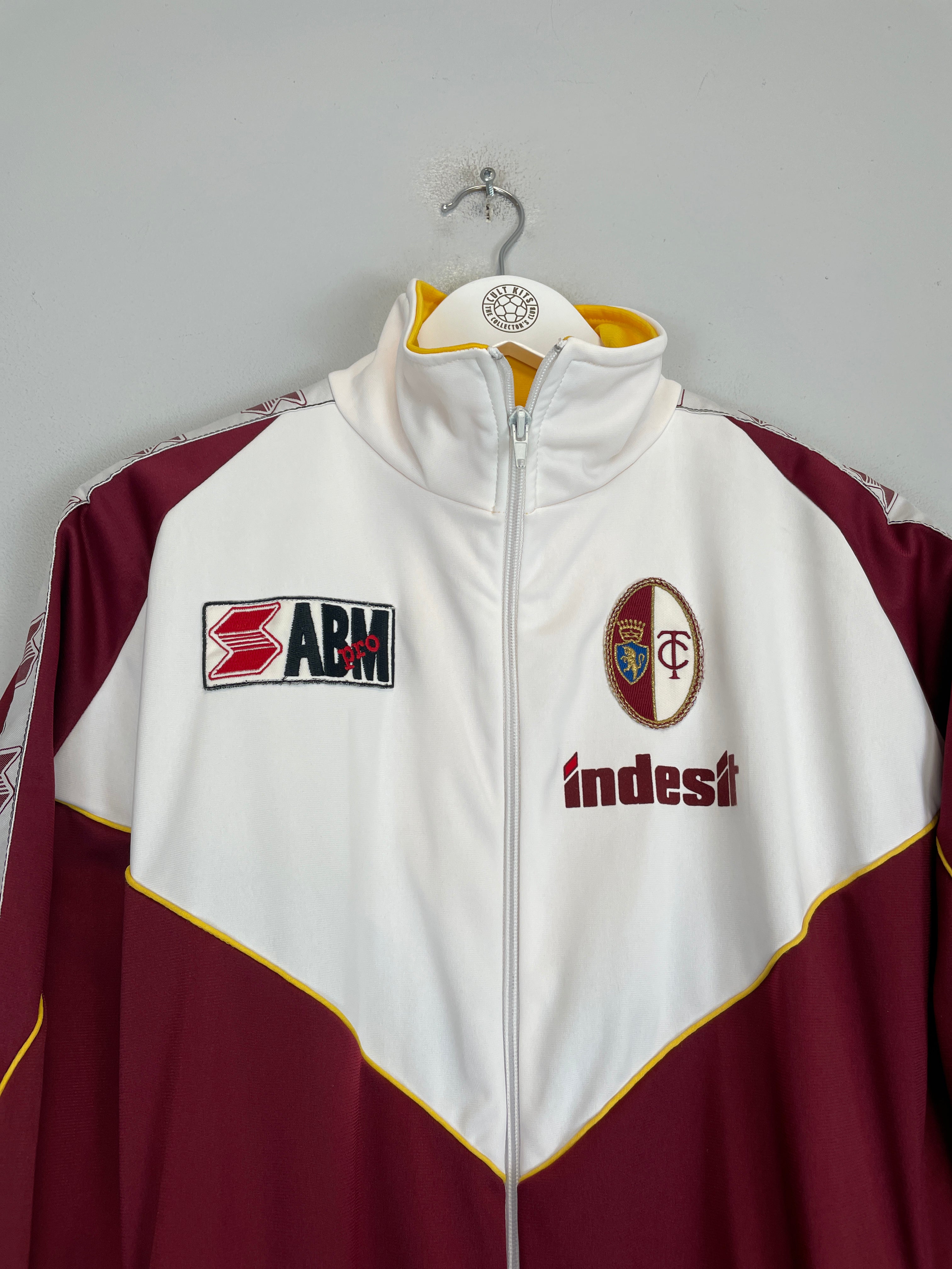 Shop 1990/91 TORINO FULL TRACKSUIT (M) ABM, classic football shirts, vintage football shirts & retro soccer jerseys at Cult Kits
