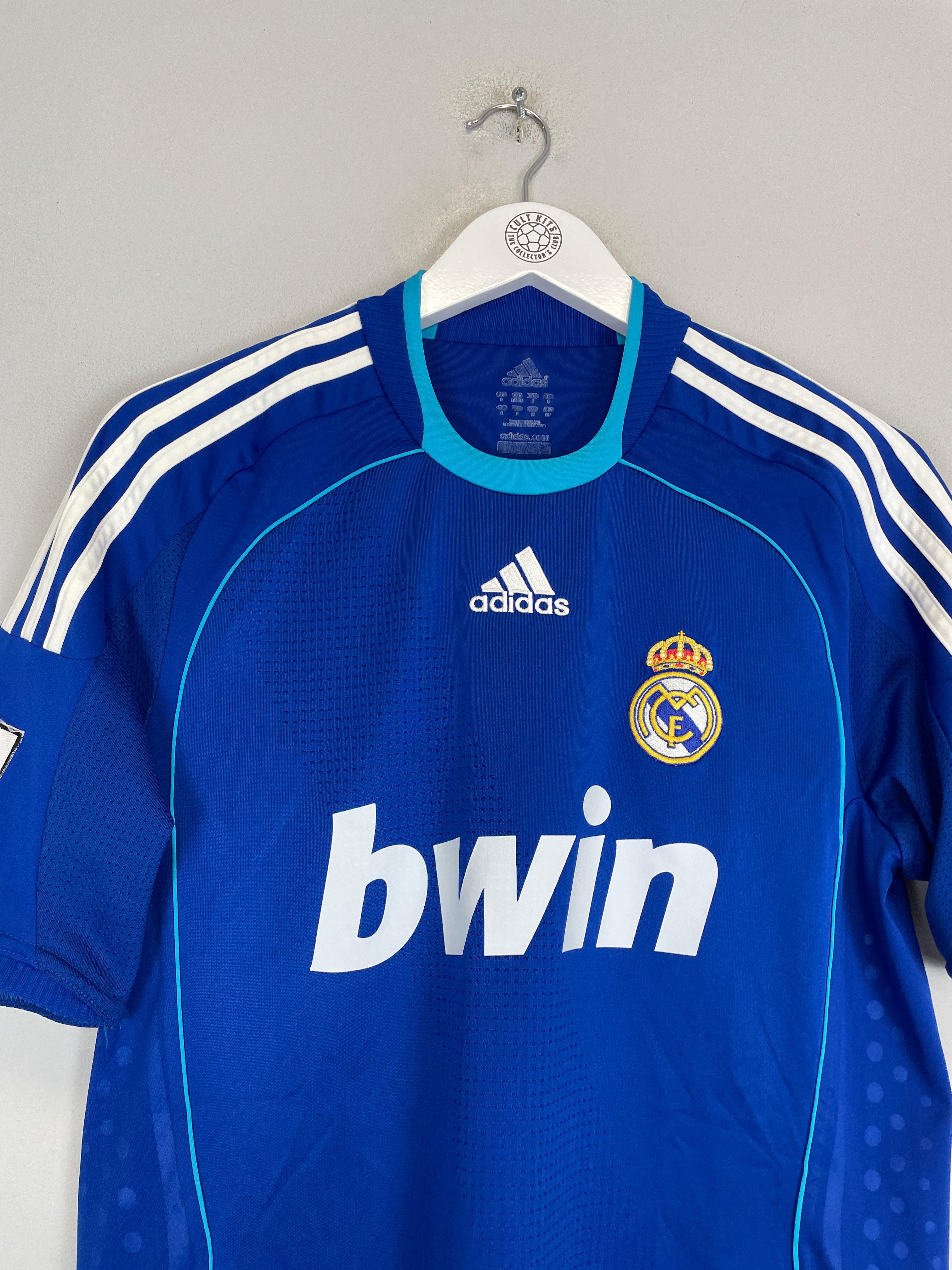 Shop 2008/09 REAL MADRID ROBBEN #11 AWAY SHIRT (S) ADIDAS, classic football shirts, vintage football shirts & retro soccer jerseys at Cult Kits