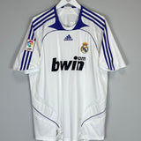 2007/08 REAL MADRID GUTI HAZ #14 HOME SHIRT (L) ADIDAS