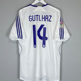 2007/08 REAL MADRID GUTI HAZ #14 HOME SHIRT (L) ADIDAS