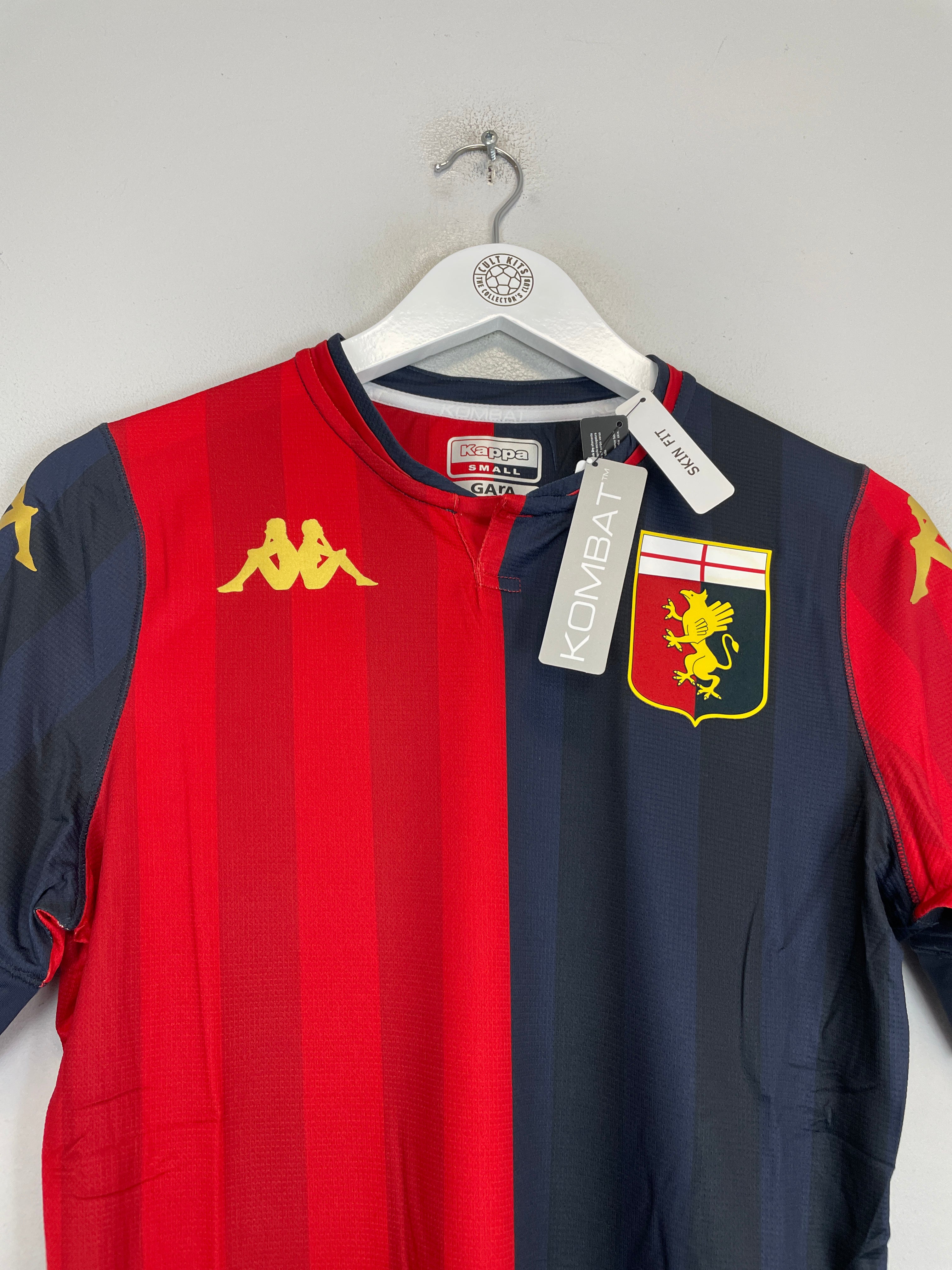 Shop 2019/20 GENOA *BNWT* AUTHENTIC HOME SHIRT (S) KAPPA, classic football shirts, vintage football shirts & retro soccer jerseys at Cult Kits