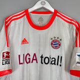 Shop 2012/13 BAYERN MUNICH ROBBEN #10 AWAY SHIRT (XL) ADIDAS, classic football shirts, vintage football shirts & retro soccer jerseys at Cult Kits