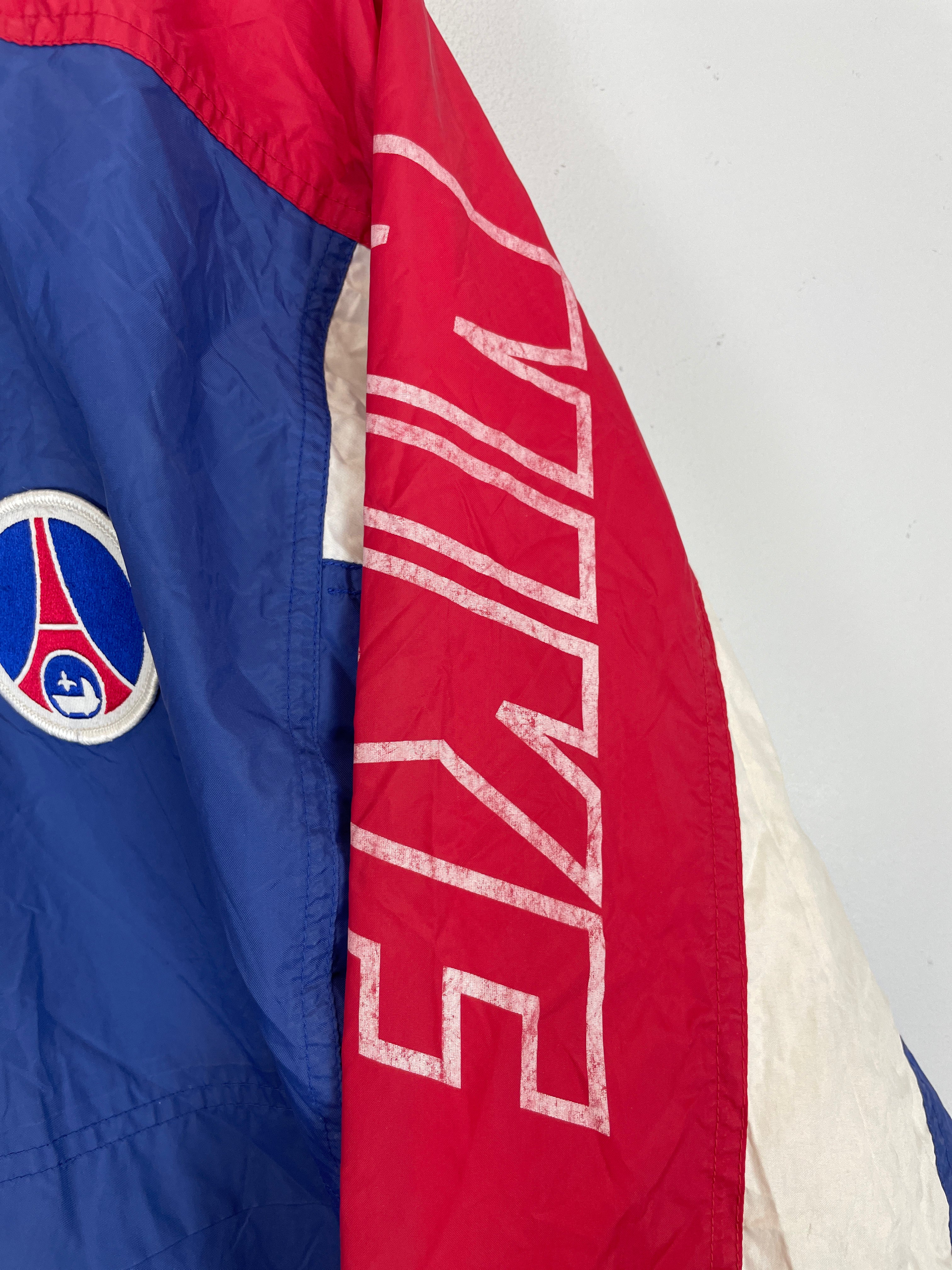 Shop 1995/96 PSG TRAINING JACKET (XL) NIKE, classic football shirts, vintage football shirts & retro soccer jerseys at Cult Kits