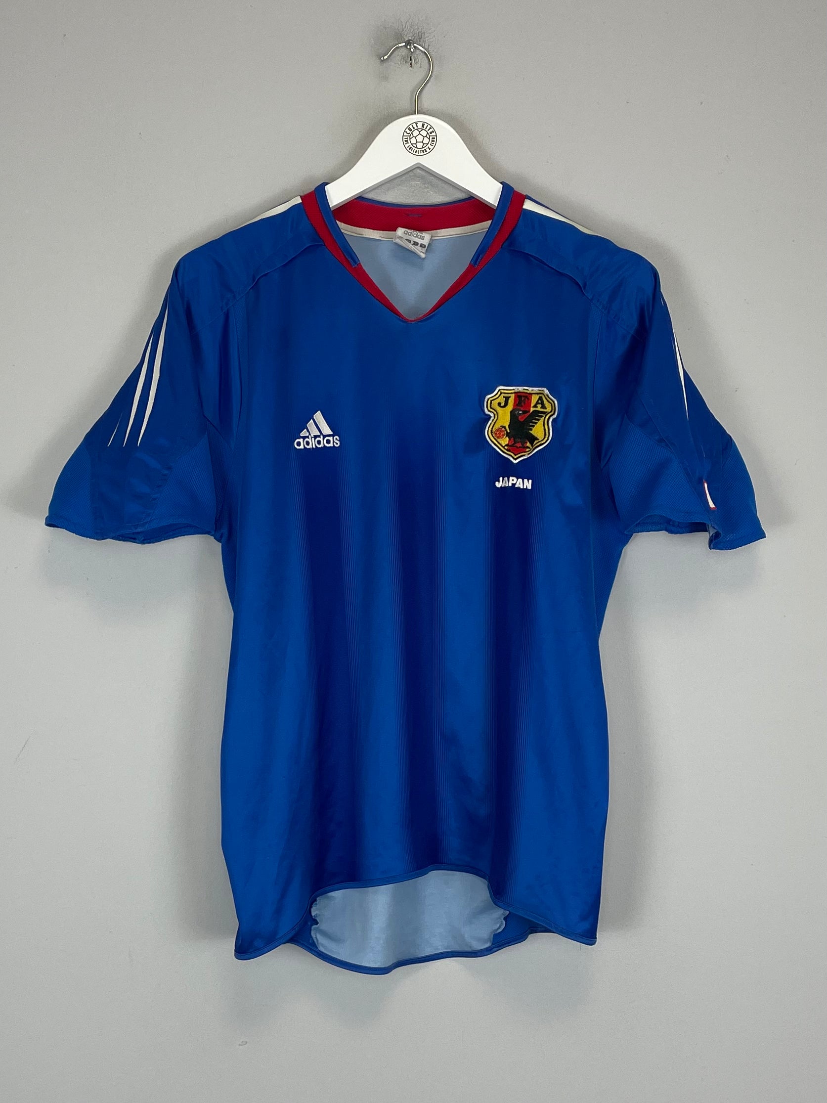 Shop 2004/06 JAPAN HOME SHIRT (S) ADIDAS, classic football shirts, vintage football shirts & retro soccer jerseys at Cult Kits
