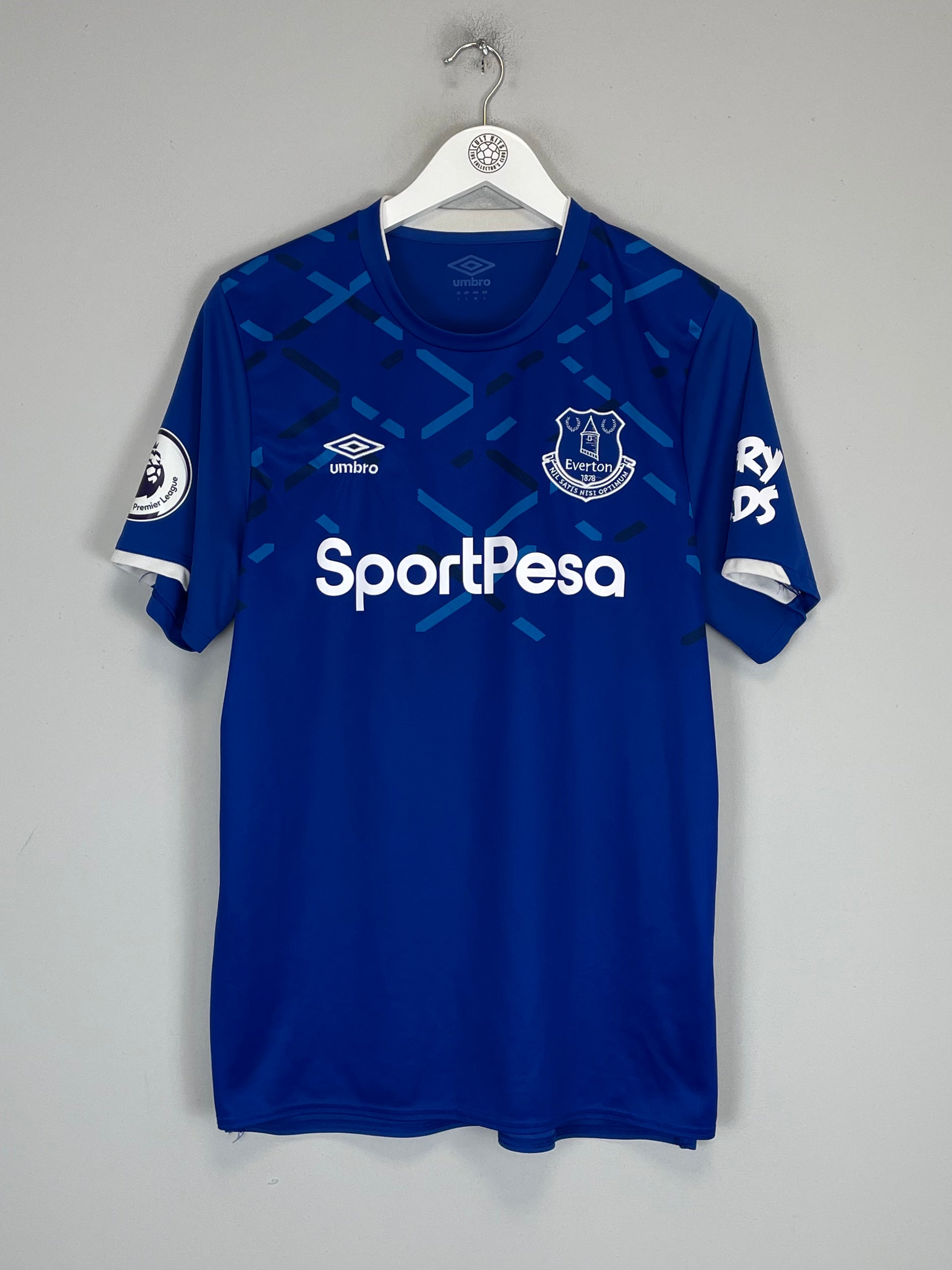 Shop 2019/20 EVERTON HOME SHIRT (L) UMBRO, classic football shirts, vintage football shirts & retro soccer jerseys at Cult Kits