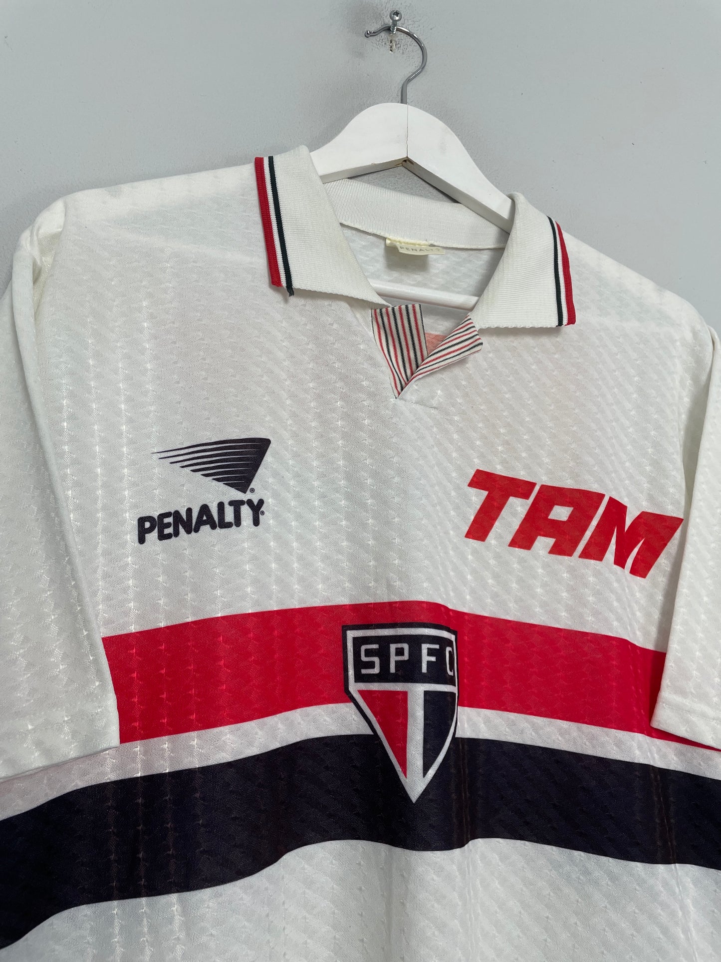 1993/95 SAO PAULO HOME SHIRT (L) PENALTY