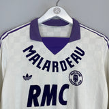 1987/88 TOULOUSE L/S HOME SHIRT (S) ADIDAS