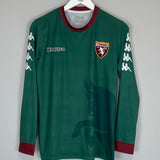 Shop 2017/18 TORINO BELOTTI #9 L/S AWAY SHIRT (M) KAPPA, classic football shirts, vintage football shirts & retro soccer jerseys at Cult Kits