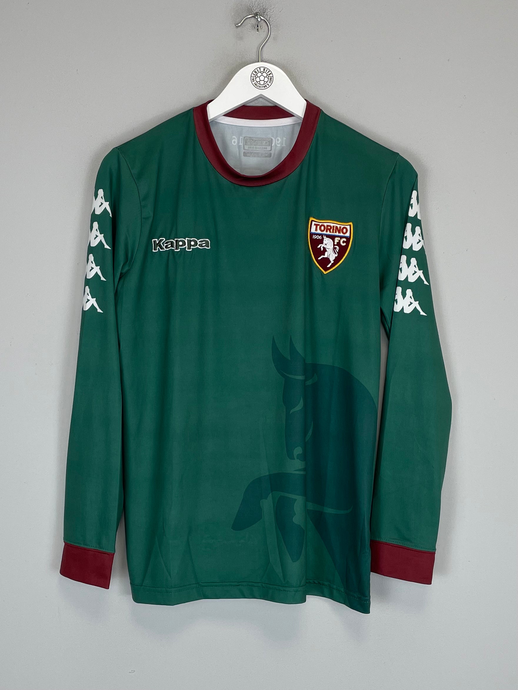 Shop 2017/18 TORINO BELOTTI #9 L/S AWAY SHIRT (M) KAPPA, classic football shirts, vintage football shirts & retro soccer jerseys at Cult Kits