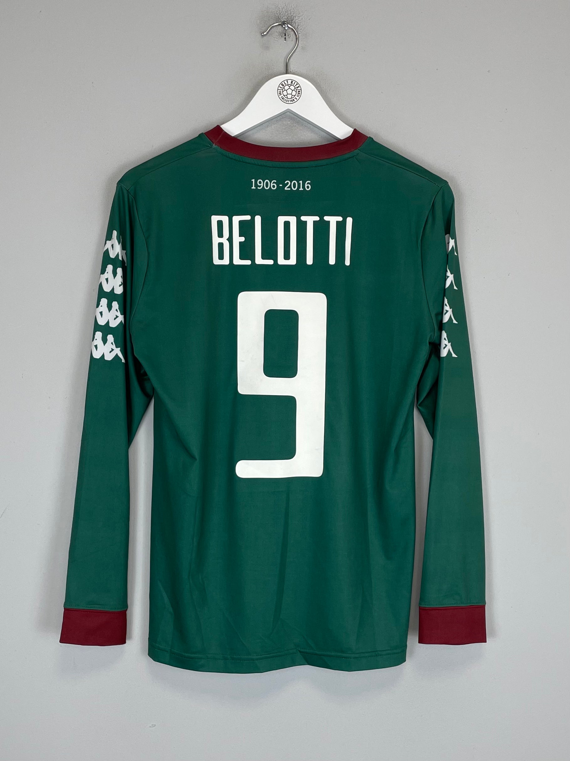 Shop 2017/18 TORINO BELOTTI #9 L/S AWAY SHIRT (M) KAPPA, classic football shirts, vintage football shirts & retro soccer jerseys at Cult Kits