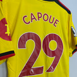 Shop 2019/20 WATFORD CAPOUE #29 *MATCH ISSUE* HOME SHIRT (L) ADIDAS, classic football shirts, vintage football shirts & retro soccer jerseys at Cult Kits